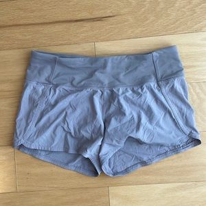 Lululemon speed up shorts EUC